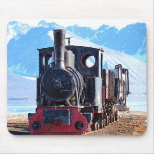 Tapis De Souris Le train le plus au nord du monde, le Svalbard