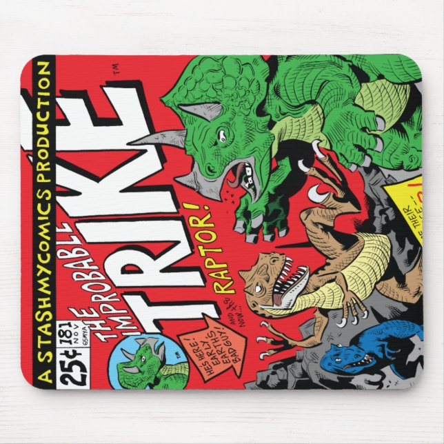 Tapis De Souris Le tricycle improbable par JIM Lawson Mousepad (Devant)