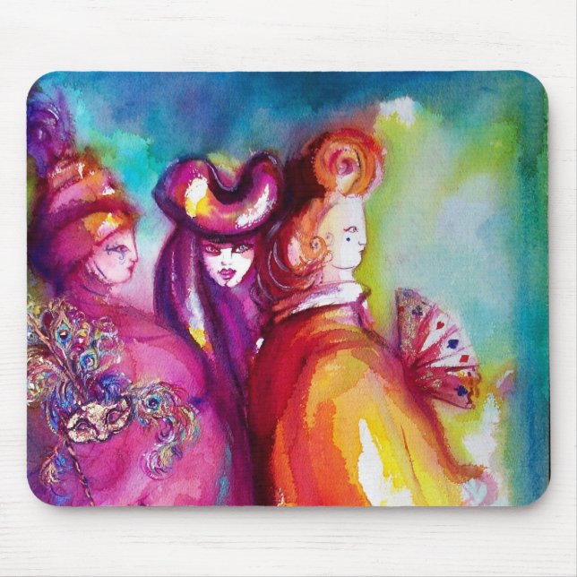 TAPIS DE SOURIS LE TROISIÈME MASQUE (Devant)