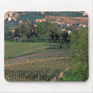 Tapis De Souris Le village de San Gimignano est situé dans les col