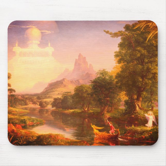 Tapis De Souris Le voyage de la vie : Jeunesse - par Cole (Devant)