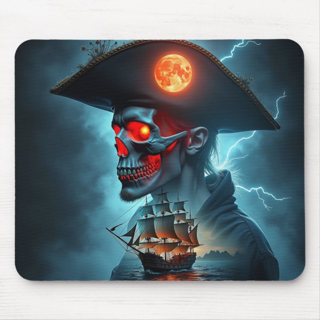 Tapis De Souris Le voyage d'Inferno Pirate (Devant)