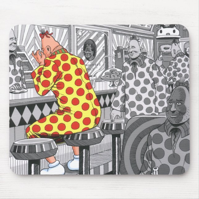 Tapis De Souris Le wagon-restaurant de tête d'épingle (Devant)