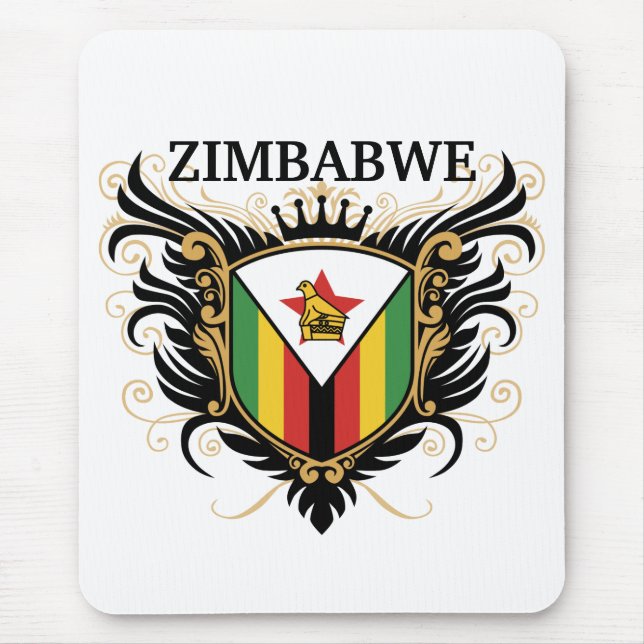 Tapis De Souris Le Zimbabwe [personnalisez] (Devant)