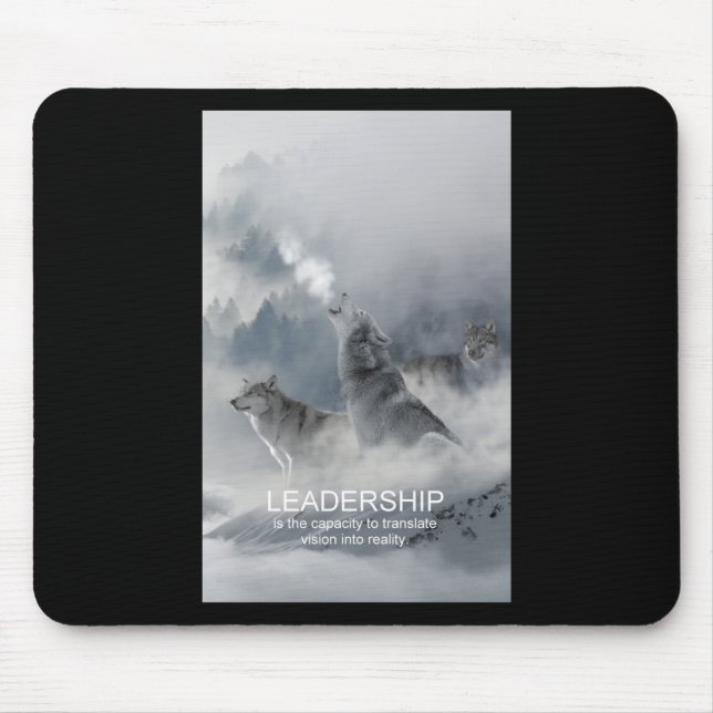 Tapis De Souris leadership motivation inspiration citation (Devant)