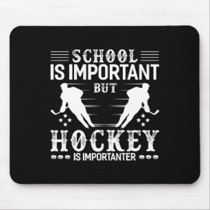 Tapis De Souris L'école de hockey amateur Le hockey féminin est im