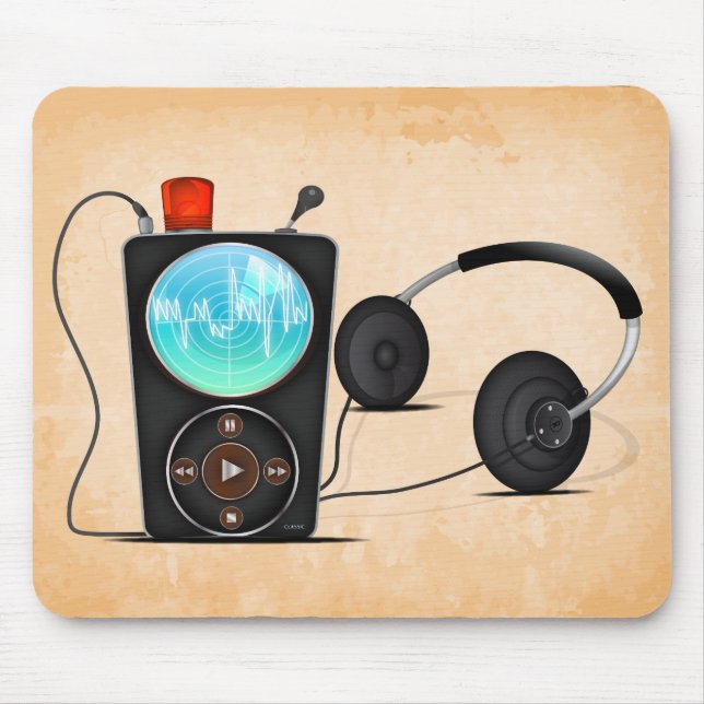 Tapis De Souris Lecteur MP3 (Devant)