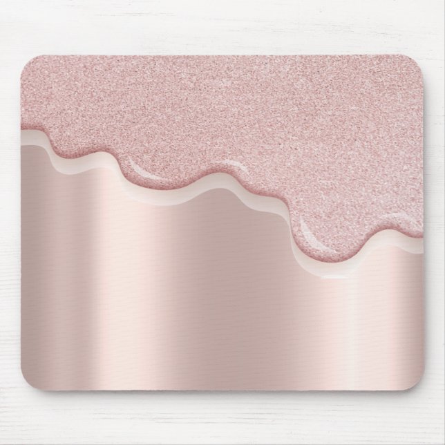 Tapis De Souris Lecteurs de Parties scintillant design moderne Ros (Devant)