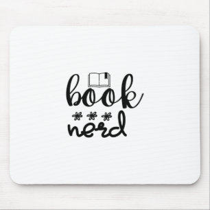 Tapis De Souris Lecture Art Book Nerd