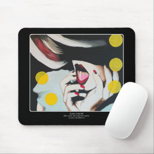 Tapis De Souris "Lecture de la volonté" Peinture sur une