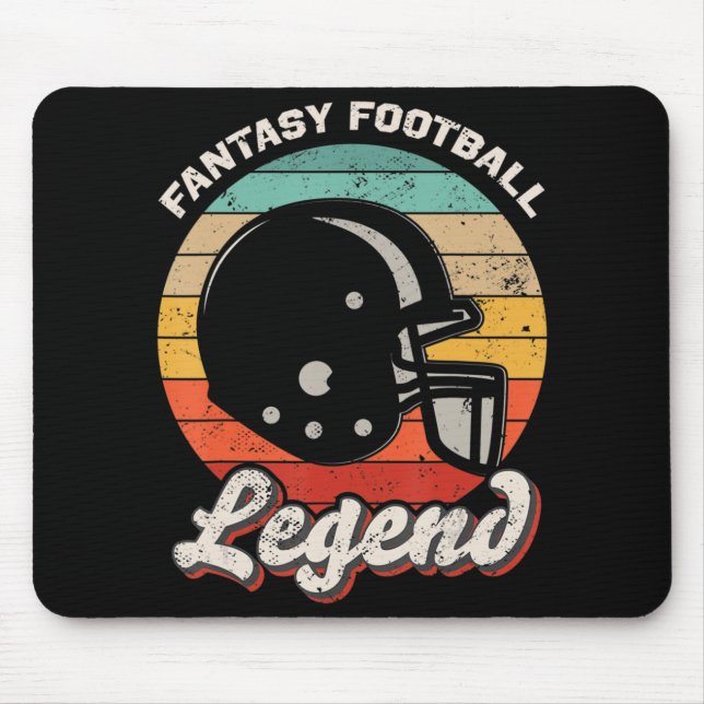 Tapis De Souris Légende du football Imaginaire (Devant)