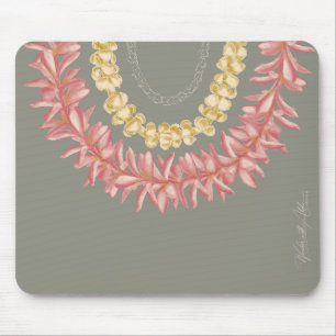 Tapis De Souris Lei Day by Wander With Aloha