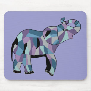 Tapis De Souris L'éléphant chanceux