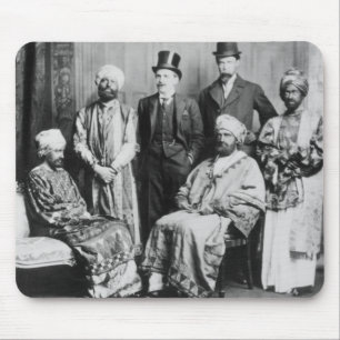 Tapis De Souris L'empereur d'Abyssinia et de son Court