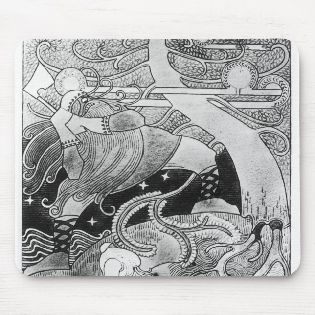 Tapis De Souris L'énorme chêne est réduit (Devant)