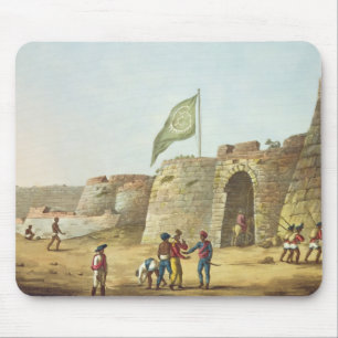 Tapis De Souris L'entrée du nord dans le fort de Bangalore, pla
