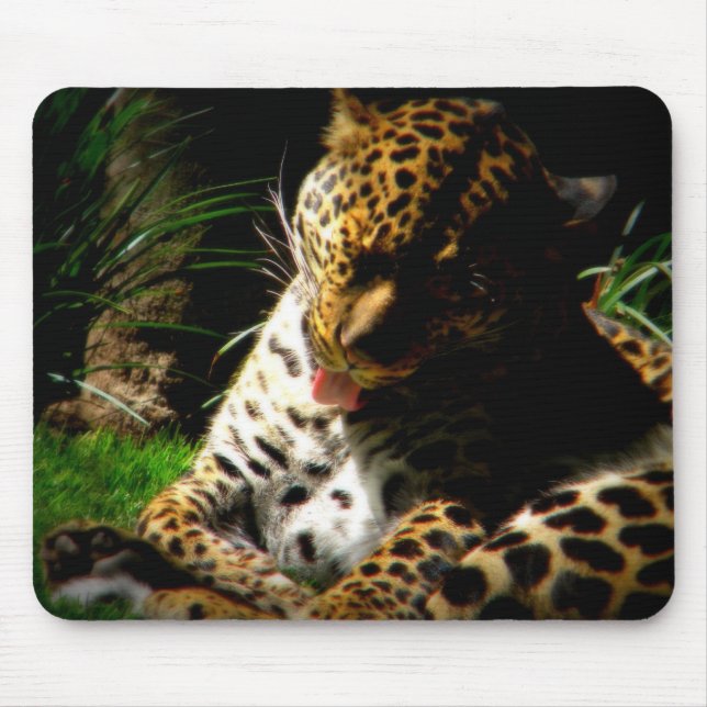 Tapis De Souris Leopard de bain (Devant)