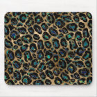 Leopard Faux Fur Texture Marble and gold