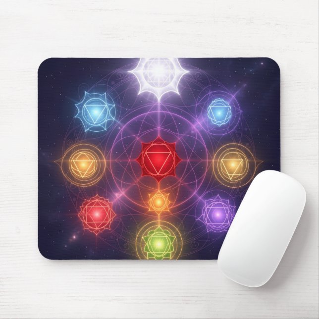 Tapis De Souris Les 7 Chakras´3 (Avec souris)