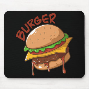 Tapis De Souris Les amateurs de hamburgers