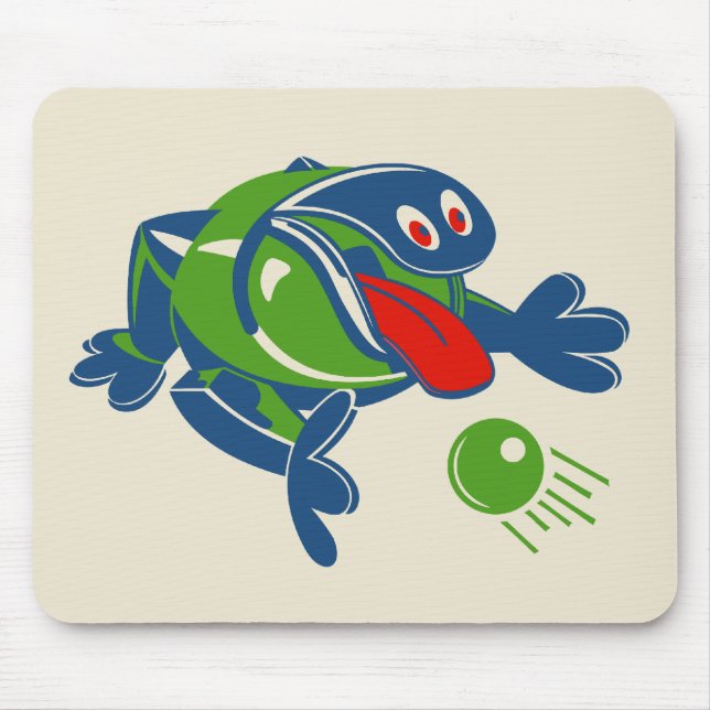 Tapis De Souris les années 1960 - Ogg impair Mousepad (Devant)