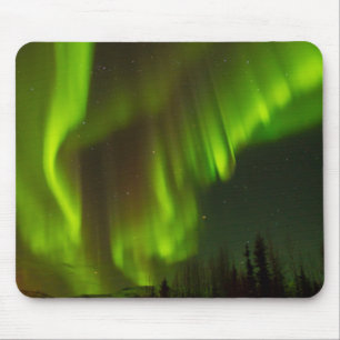Tapis De Souris Les aurores boréales   Fairbanks, Alaska
