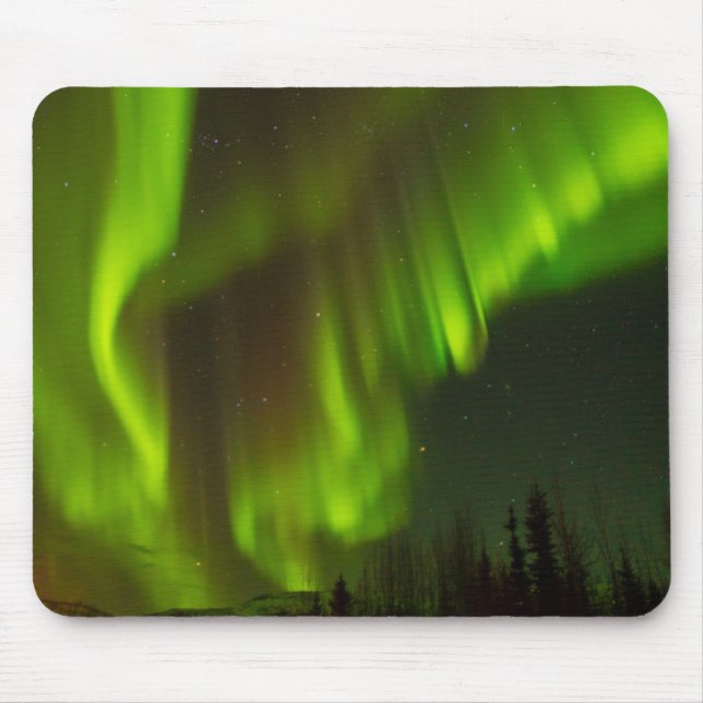 Tapis De Souris Les aurores boréales | Fairbanks, Alaska (Devant)