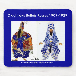 Tapis De Souris Les ballets Russes Mousepad de Diaghilev