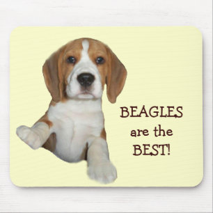Tapis De Souris Les beagles sont le meilleur Mousepad