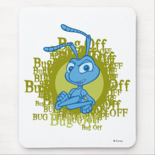 Tapis De Souris Les bras d'un Flic de Bug's Life repliés Disney