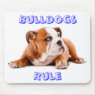 Tapis De Souris Les Bulldogs gouvernent Mousepad