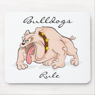 Tapis De Souris Les Bulldogs gouvernent Mousepad