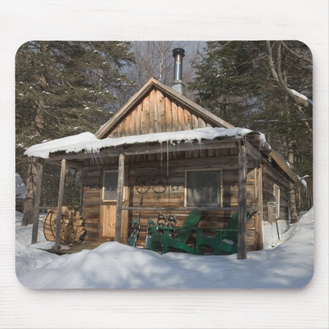 Tapis De Souris Les cabines de l'étang Little Lyford de l'AMC (Devant)