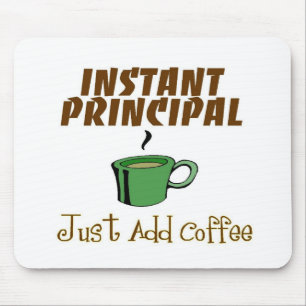 Tapis De Souris Les cadeaux de directeur "ajoutent juste le café