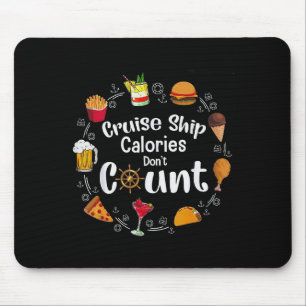 Tapis De Souris Les calories des navires de croisière ne comptent 