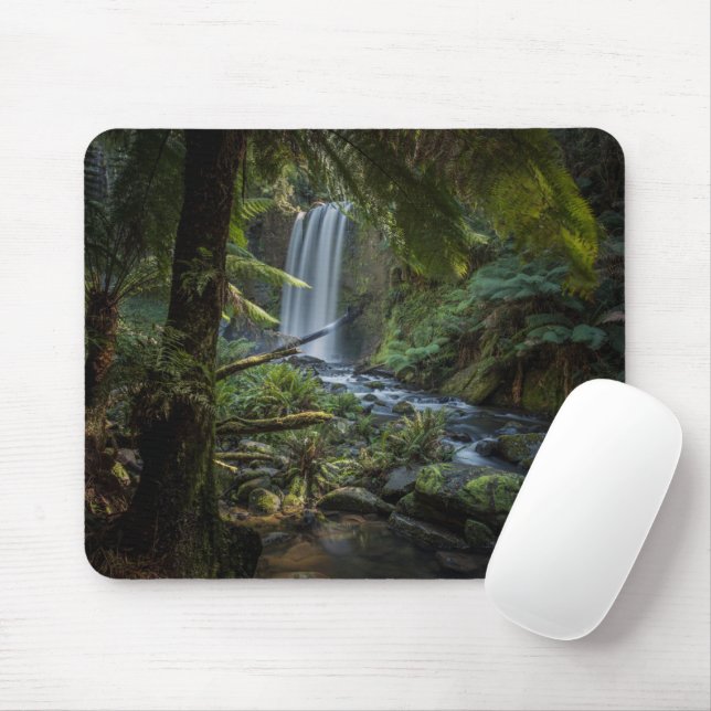 Tapis De Souris Les cascades | Hopetoun Falls, Nouvelle-Zélande (Avec souris)