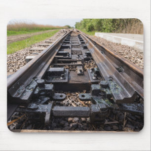 Tapis De Souris Les Chemins De Fer Disparaissent À Distance