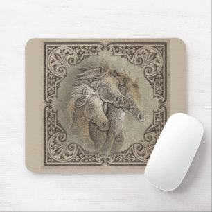 Tapis De Souris Les chevaux