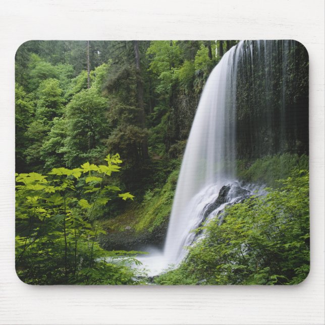 Tapis De Souris Les chutes Middle North, Silver Falls State Park, (Devant)