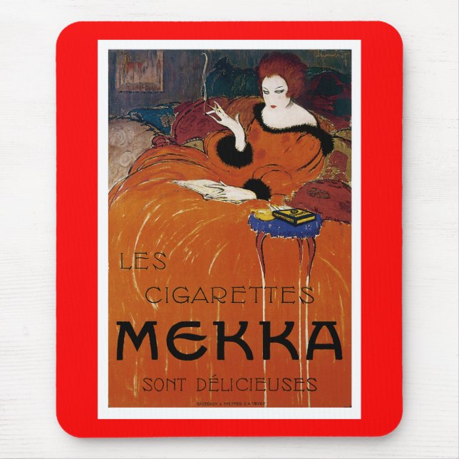 Tapis De Souris Les Cigarettes Mekka (Devant)