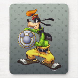 Tapis De Souris Les Coeurs du Royaume  Capitaine Goofy du Chevalie