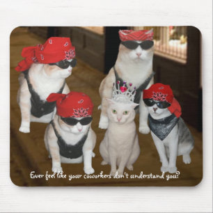 Tapis De Souris Les collègues ne me comprennent pas