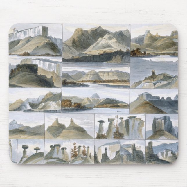 Tapis De Souris Les collines remarquables sur le Missouri (Devant)