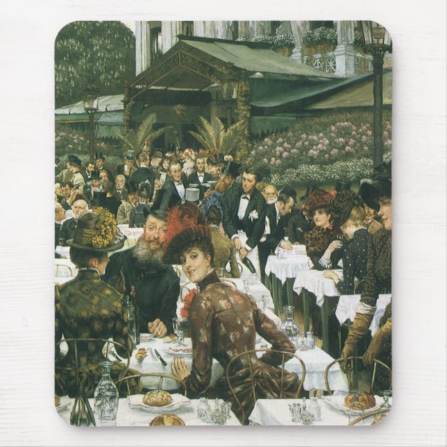 Tapis De Souris Les dames de l'artiste par James Tissot, Art Vinta (Devant)