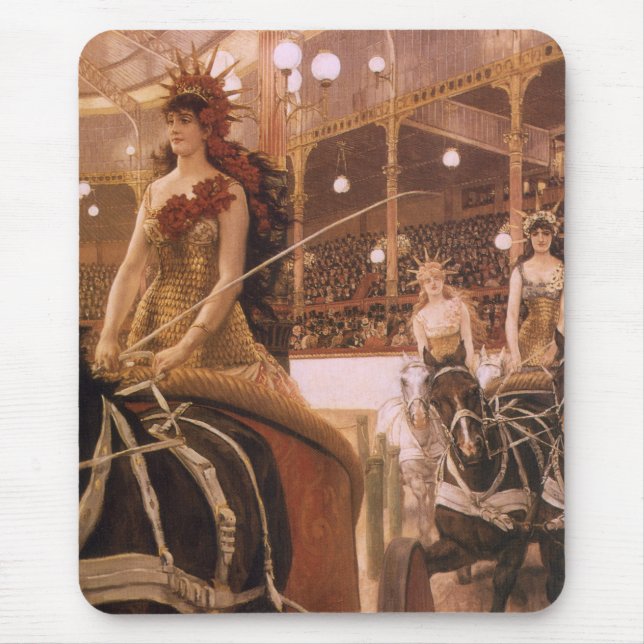 Tapis De Souris Les dames des voitures (alias Circus) de James Tis (Devant)