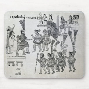 Tapis De Souris Les dernières redditions aztèques de Cuauhtemoc