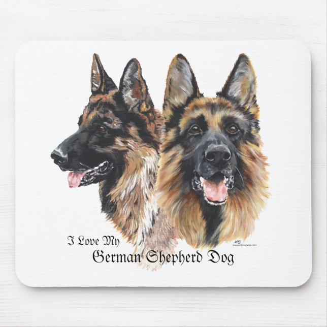 Tapis De Souris Les Dogs de German (Devant)