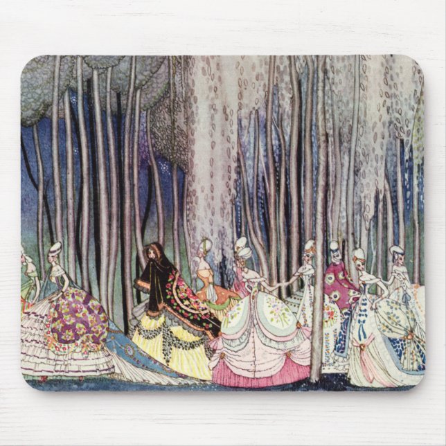 Tapis De Souris Les douze princesses dansantes de Kay Nielsen (Devant)