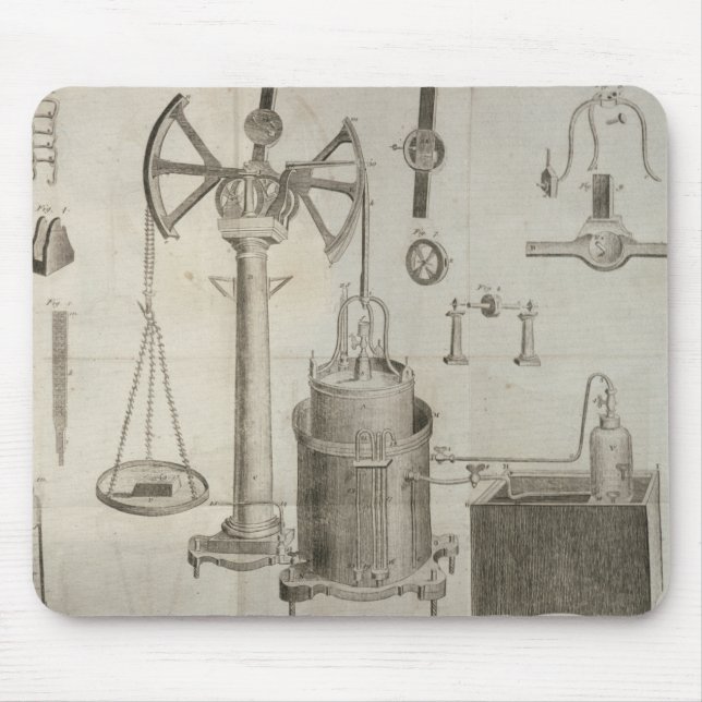 Tapis De Souris Les éléments de Chemistry (Devant)