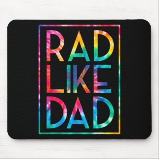 Tapis De Souris Les enfants sont rad comme papa Tie Dye drôle Fête